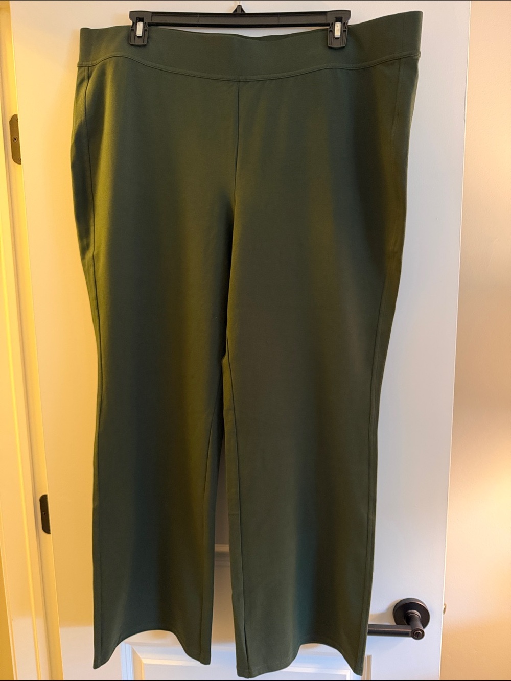 L.L. Bean Olive Green Sweat Pants - Picture 3 of 3